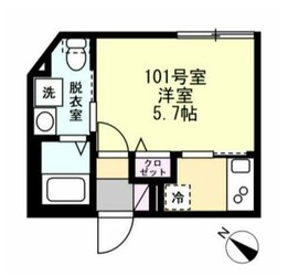 （仮称）平間Ａアパートの物件間取画像